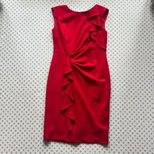 Classic red dress